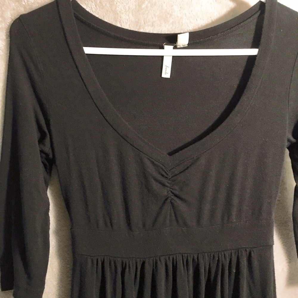 Frenchi black dress- very versatile